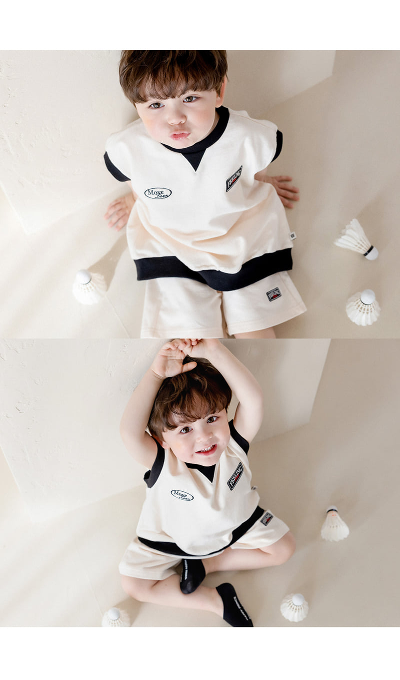 Kids Clara - Korean Baby Fashion - #babyoninstagram - Port Vest Set-up - 4