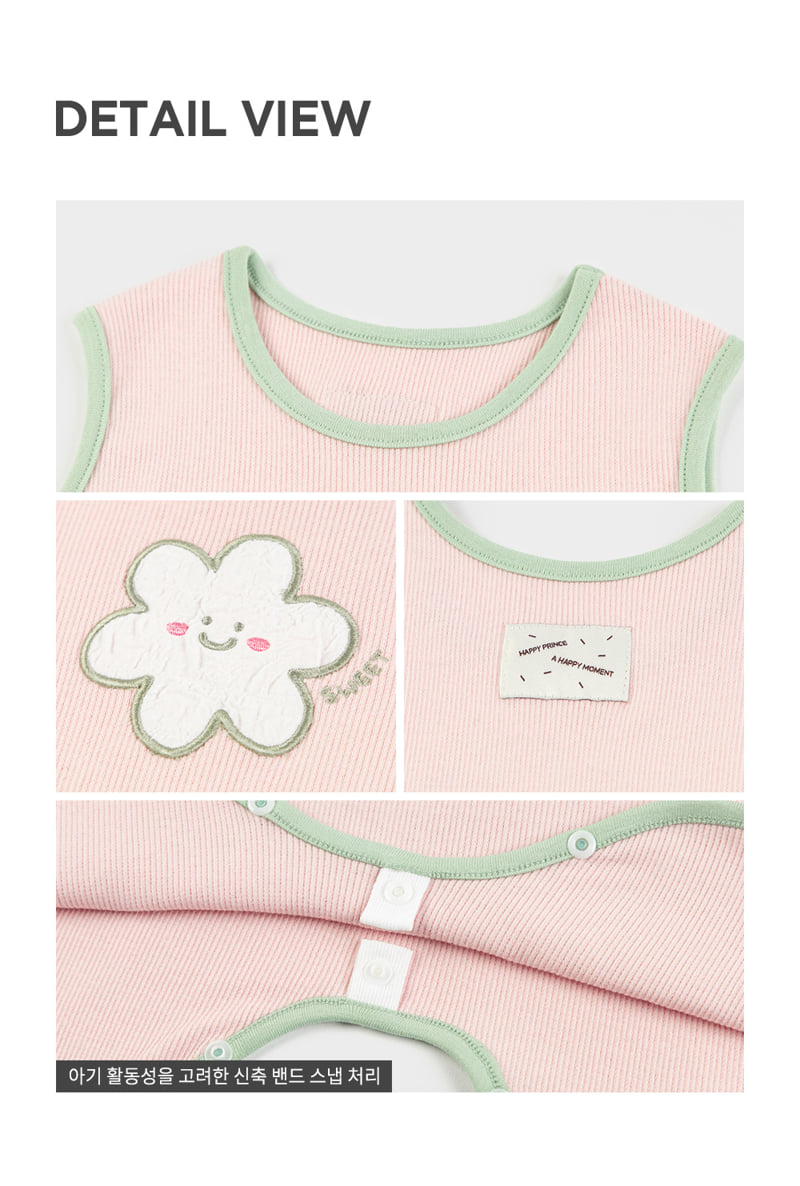 Kids Clara - Korean Baby Fashion - #babyootd - Luri Baby Sleep Vest - 8