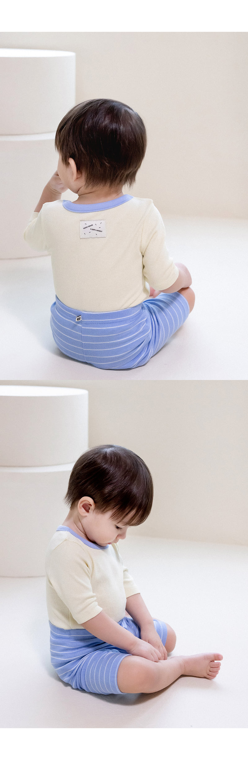 Kids Clara - Korean Baby Fashion - #babyootd - Fran Rib Easywear - 6