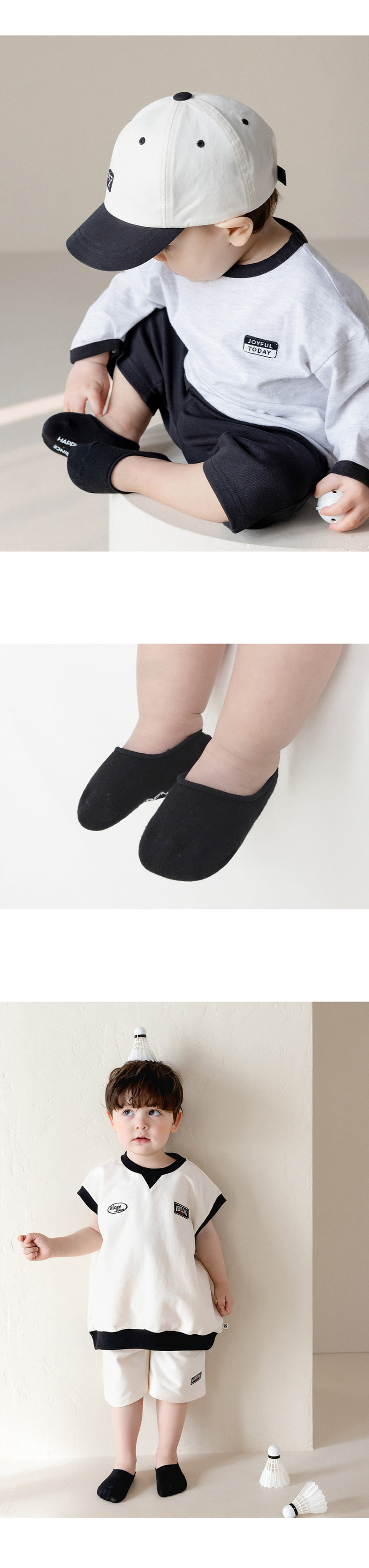 Kids Clara - Korean Baby Fashion - #babyoutfit - Happy Baby Overshoes (set of 5) - 2