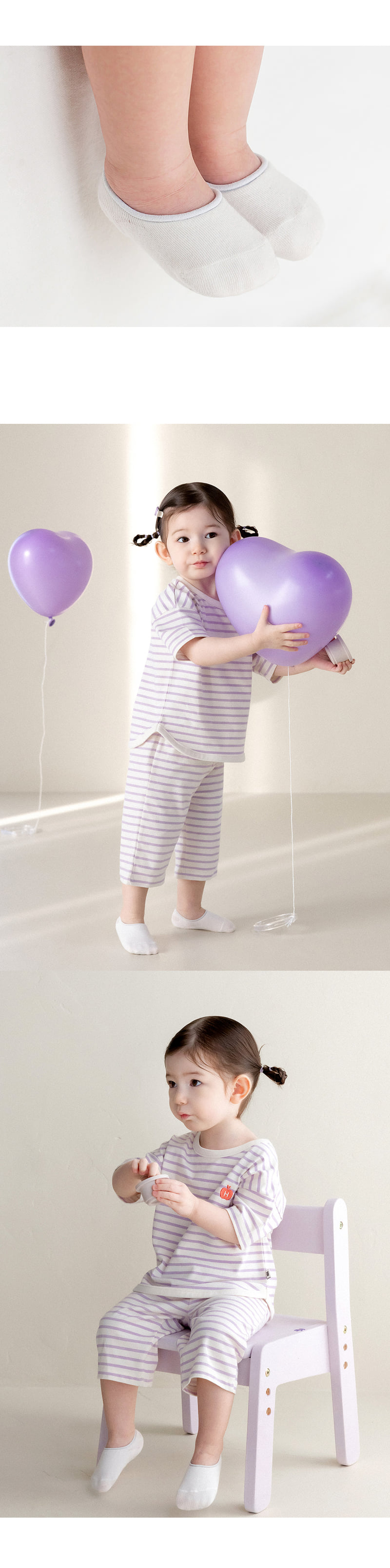 Kids Clara - Korean Baby Fashion - #babyoutfit - Happy Baby Overshoes (set of 5) - 3