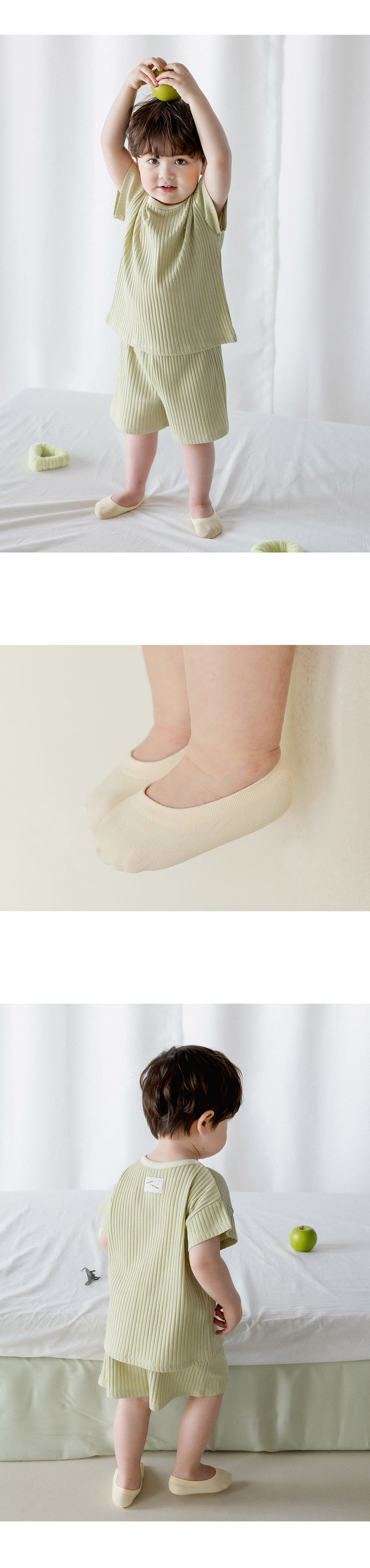Kids Clara - Korean Baby Fashion - #babyoutfit - Ice Cream Cooling Shoes (set of 5) - 2