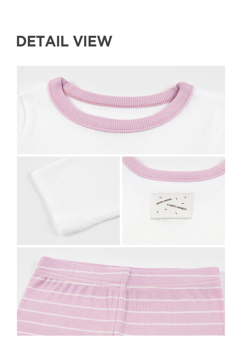 Kids Clara - Korean Baby Fashion - #babyoutfit - Fran Rib Easywear - 8