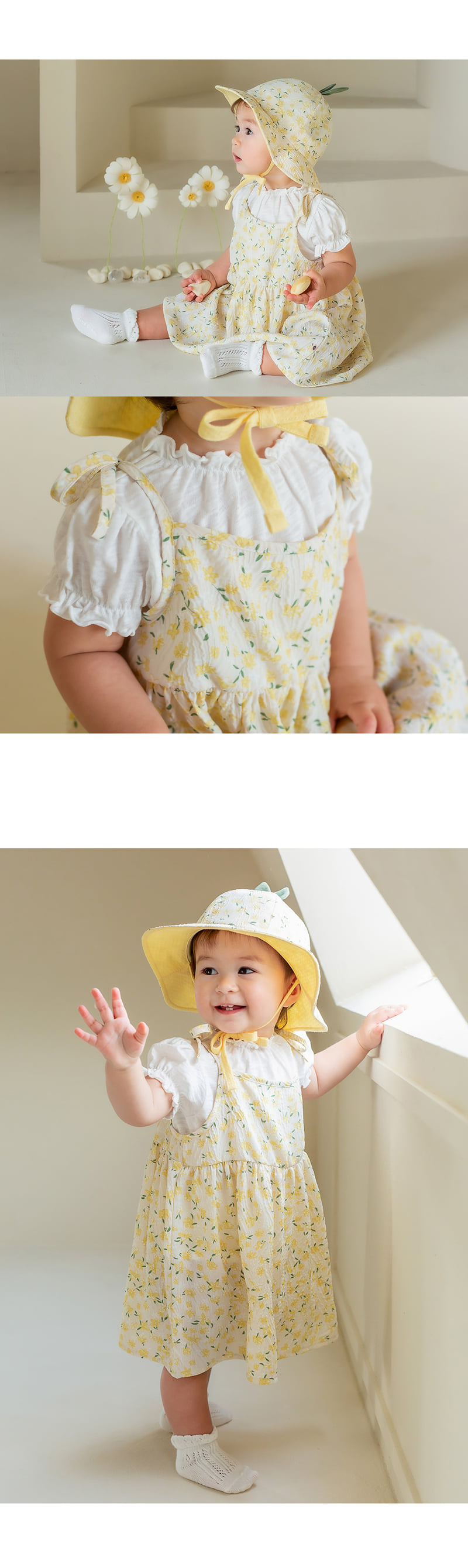 Kids Clara - Korean Baby Fashion - #onlinebabyboutique - Genie Bustier Mini Baby One-piece - 5