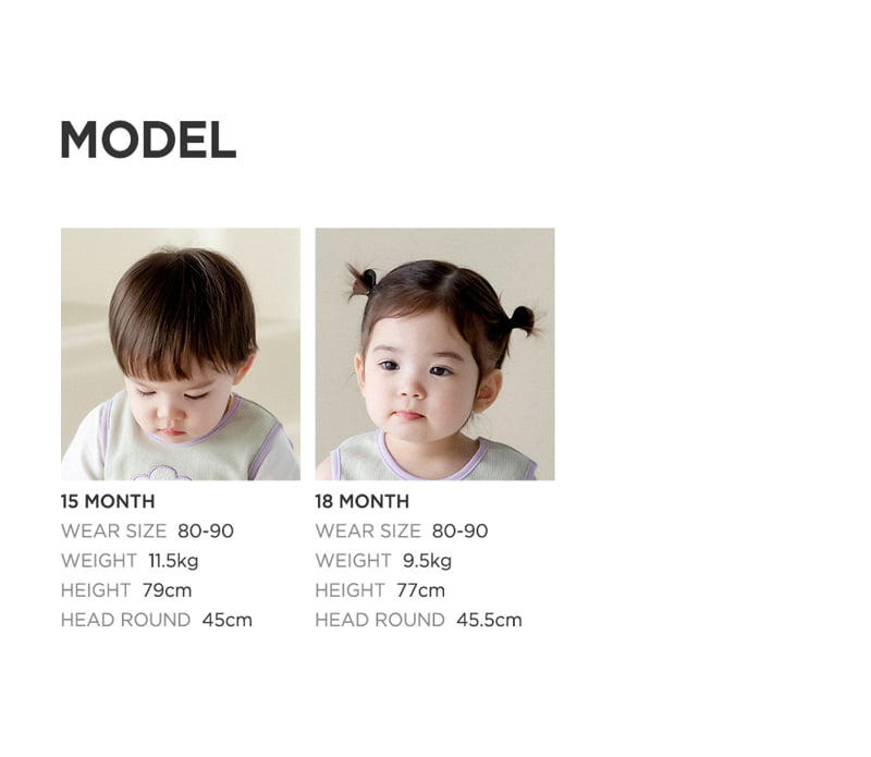 Kids Clara - Korean Baby Fashion - #onlinebabyboutique - Luri Baby Sleep Vest - 12