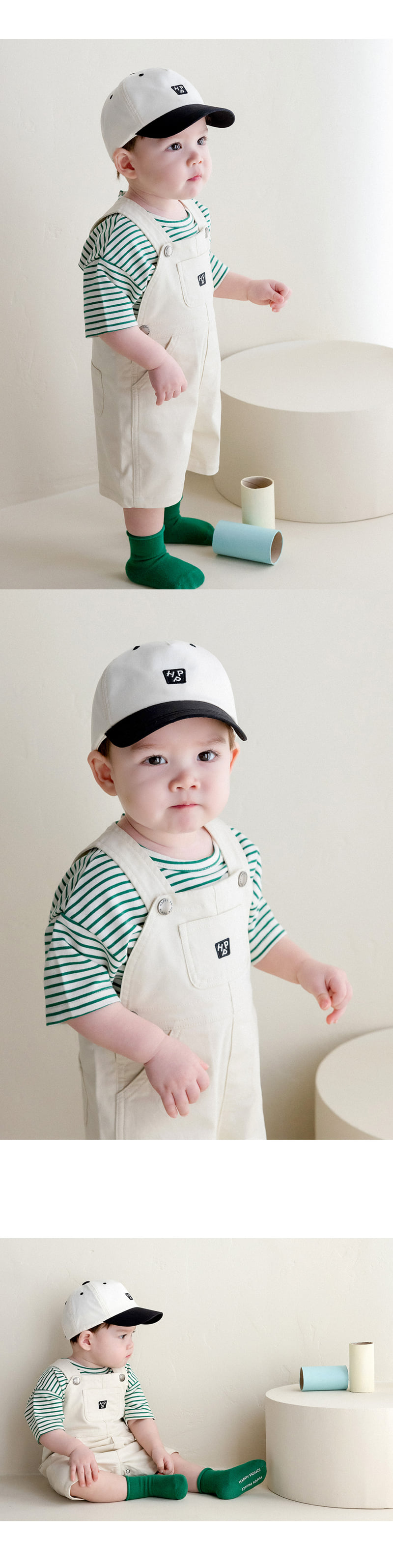 Kids Clara - Korean Baby Fashion - #onlinebabyshop - Mot Baby Overalls - 2