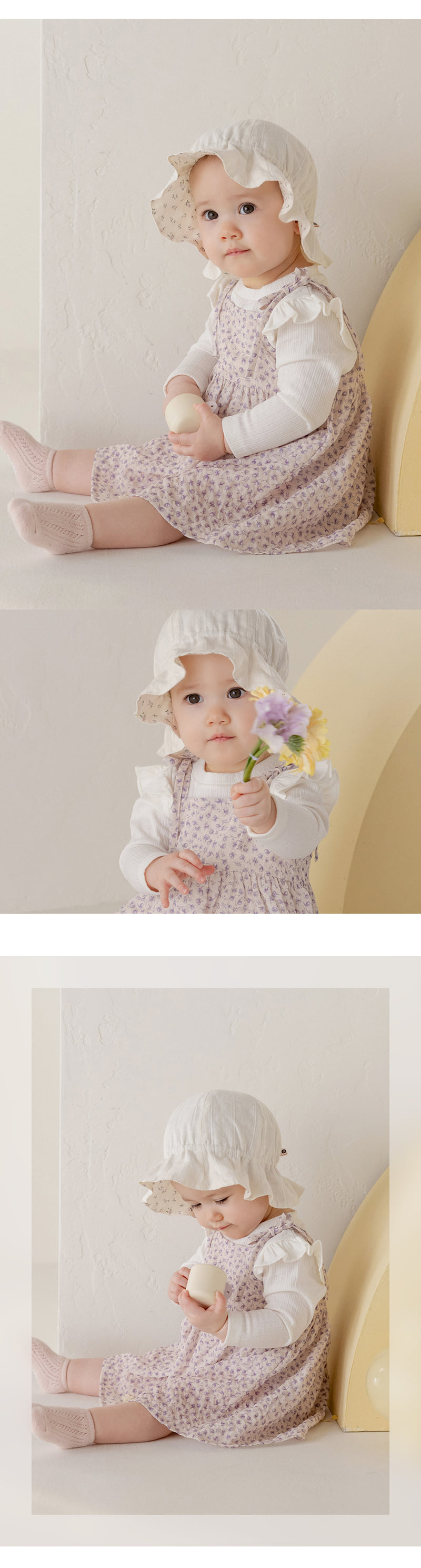 Kids Clara - Korean Baby Fashion - #onlinebabyshop - Genie Cozy Frill Baby Tee - 7
