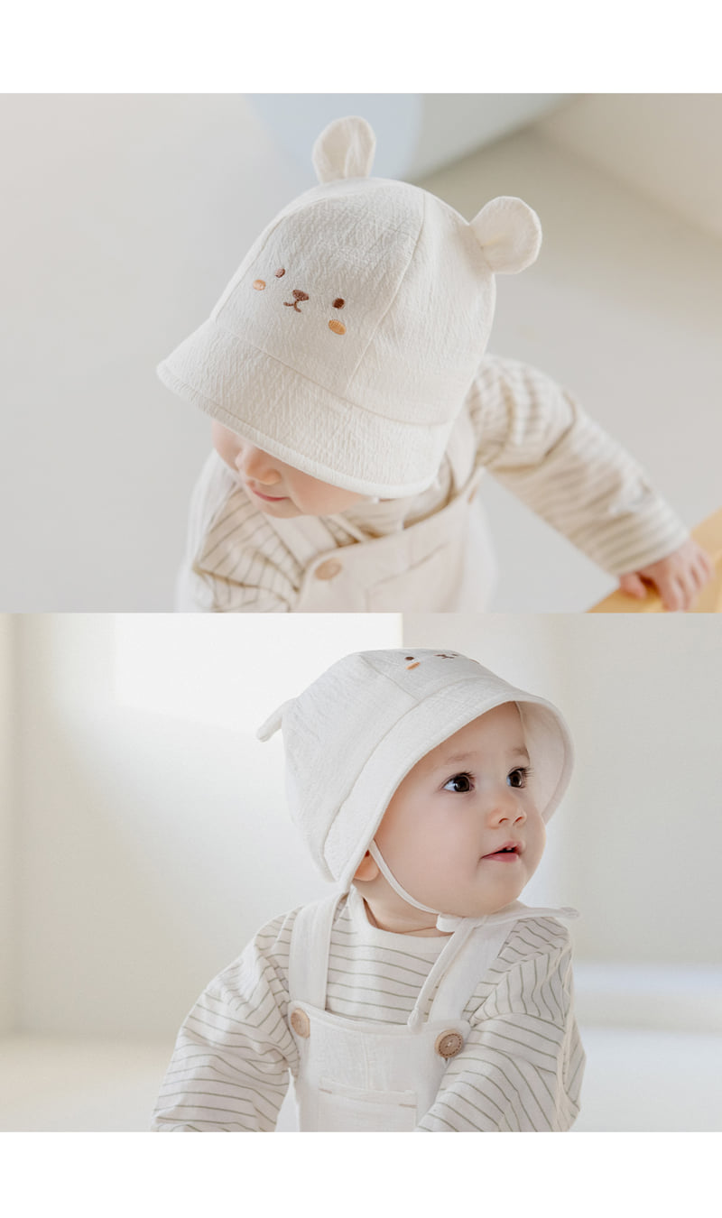 Kids Clara - Korean Baby Fashion - #onlinebabyshop - Ismel Baby Bucket Hat - 3