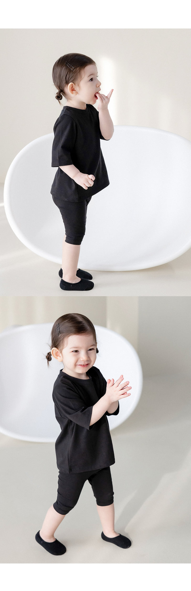 Kids Clara - Korean Baby Fashion - #onlinebabyshop - Pure Basic Leggings - 5