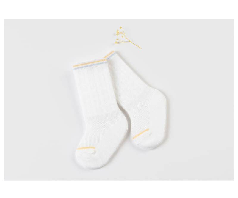 Kids Clara - Korean Baby Fashion - #onlinebabyshop - Genie Ice Baby Knee Socks (set of 5) - 5