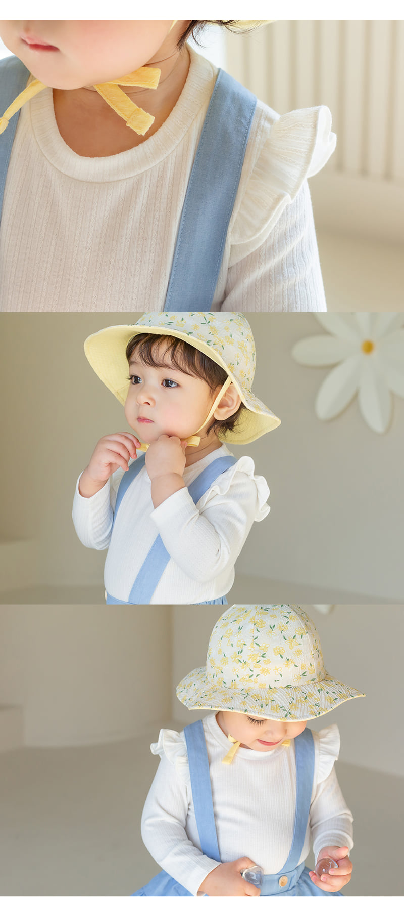 Kids Clara - Korean Baby Fashion - #smilingbaby - Genie Cozy Frill Baby Tee - 8