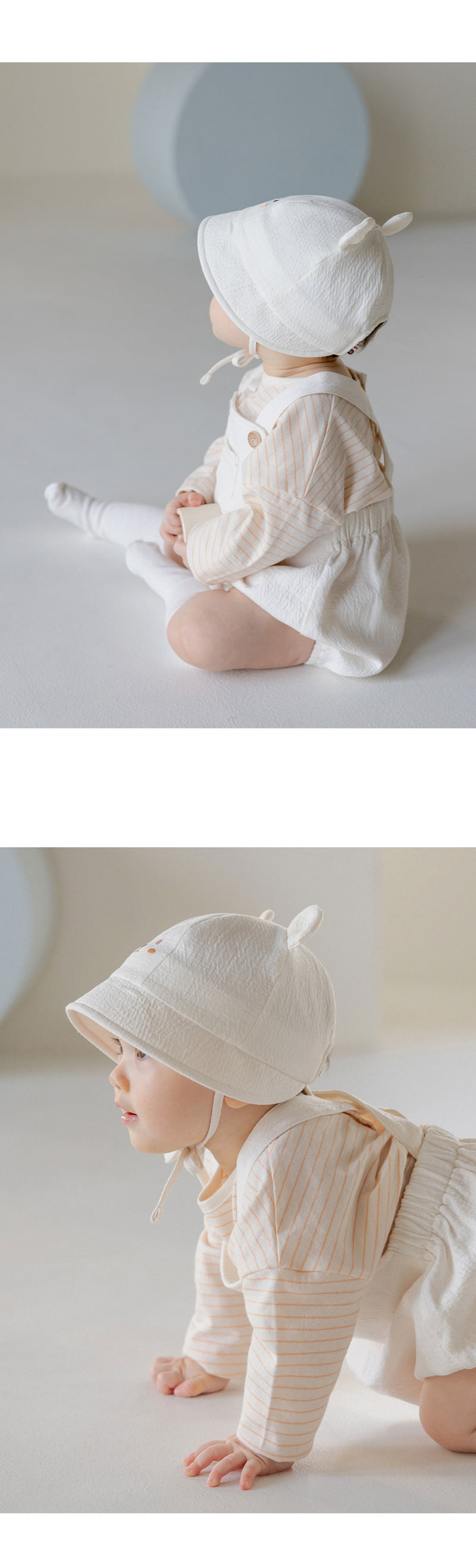 Kids Clara - Korean Baby Fashion - #onlinebabyshop - Ismel Baby Bucket Hat - 4