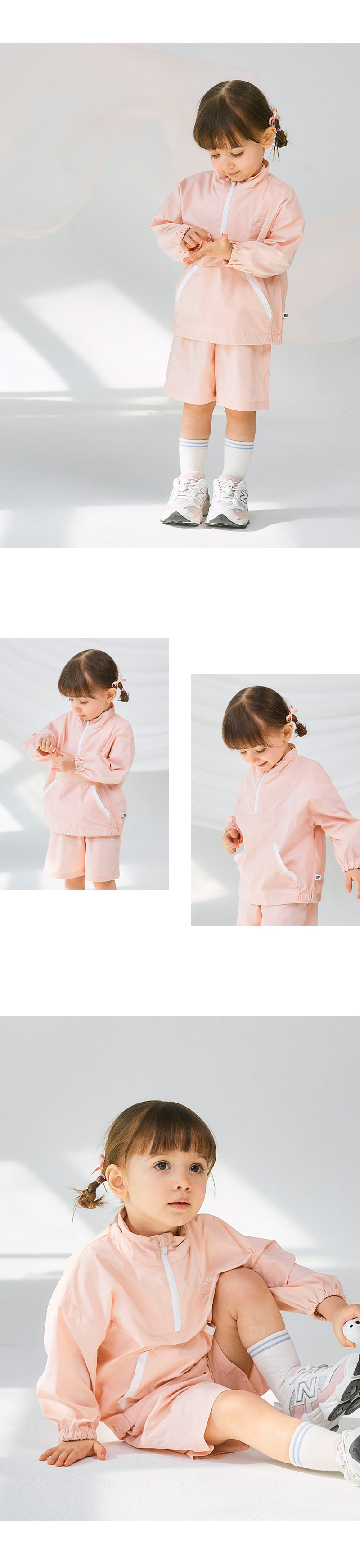 Kids Clara - Korean Baby Fashion - #smilingbaby - Lollipop Anorak Set-up - 3