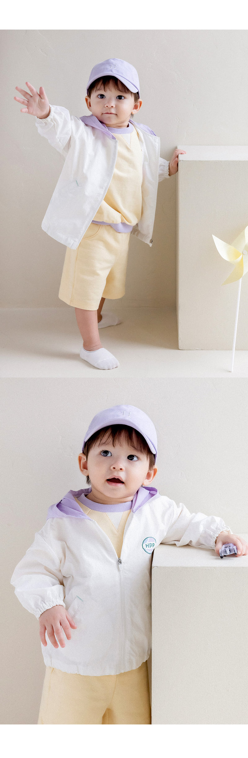 Kids Clara - Korean Baby Fashion - #smilingbaby - Sweet Pea Baby Set-up - 8