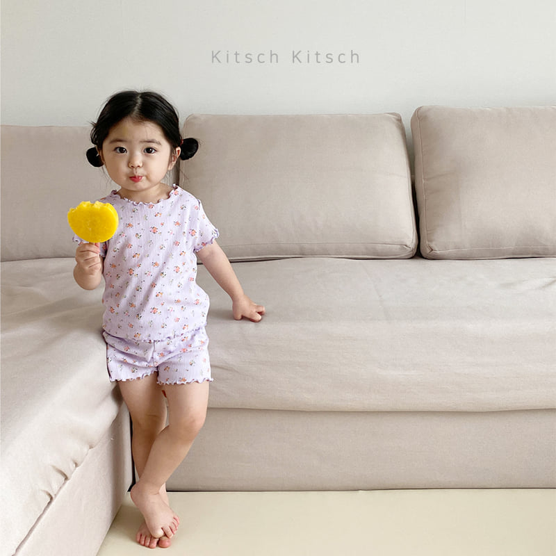 Kitsch Kitsch - Korean Baby Fashion - #smilingbaby - Sharara Shirring Easywear - 4