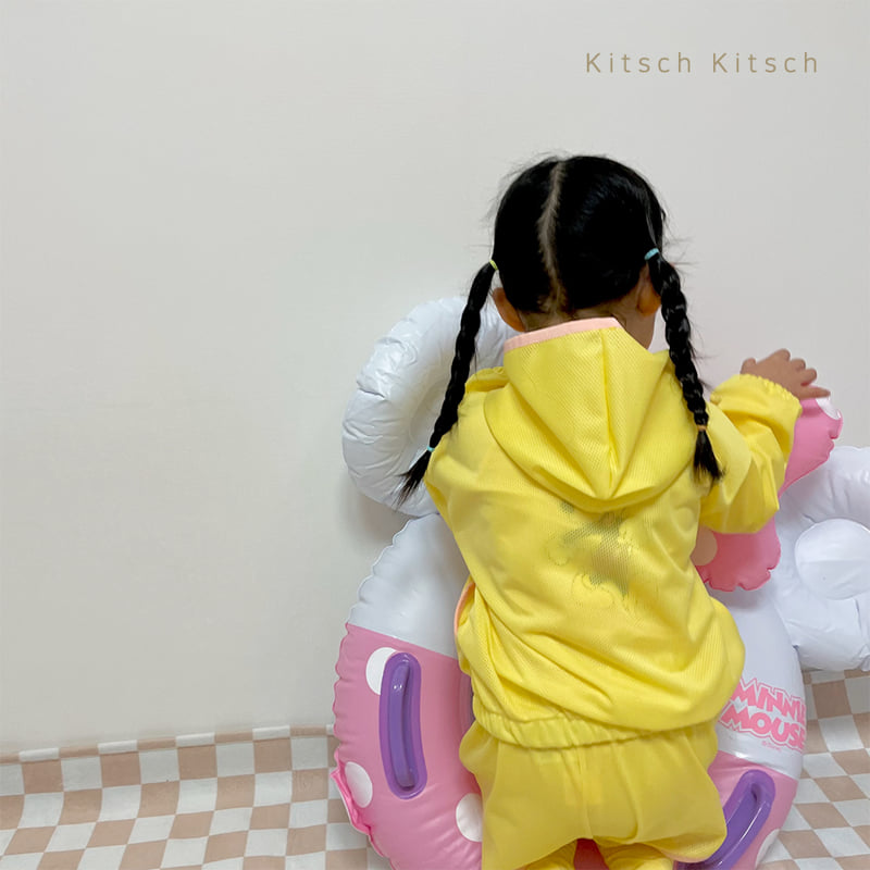 Kitsch Kitsch - Korean Baby Fashion - #babyfashion - M Mesh Zip-up Set - 9