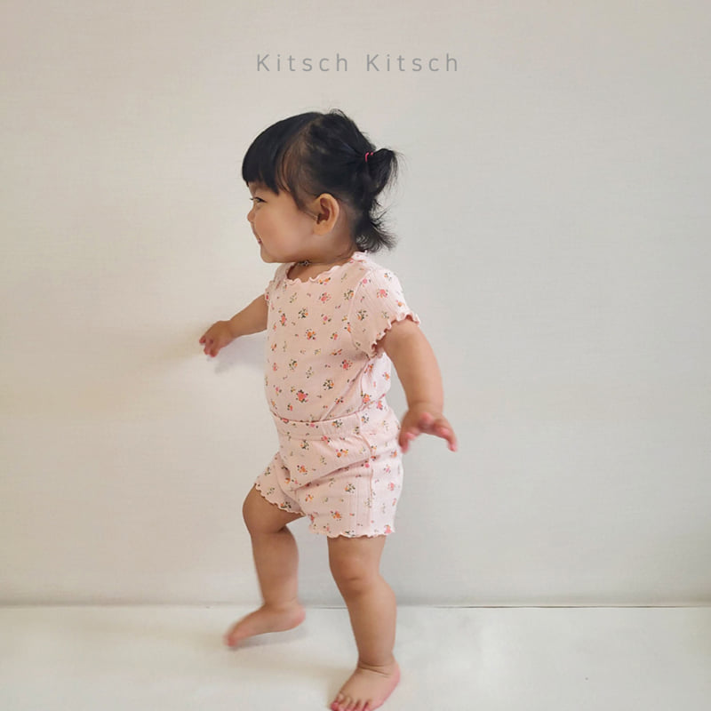 Kitsch Kitsch - Korean Baby Fashion - #babyfever - Sharara Shirring Easywear - 8