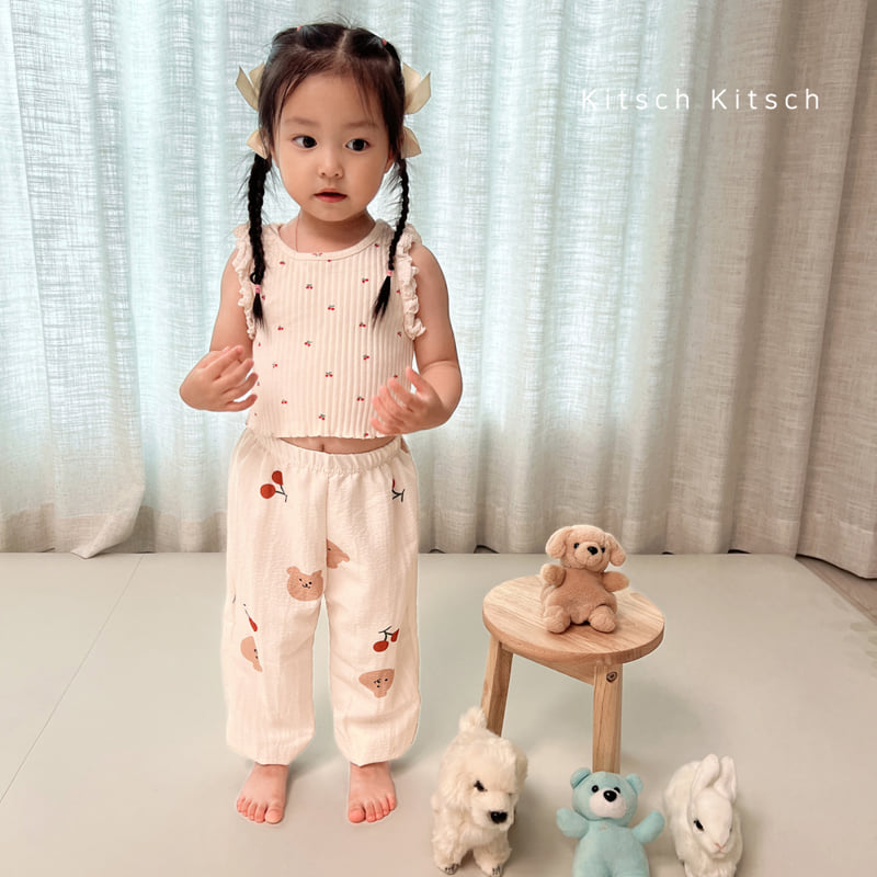 Kitsch Kitsch - Korean Baby Fashion - #babyfever - Cool Cool Pants Set - 5
