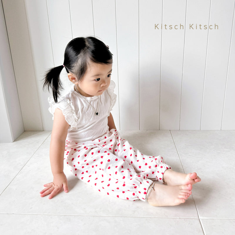 Kitsch Kitsch - Korean Baby Fashion - #babygirlfashion - Cool Cool Pants Set - 6