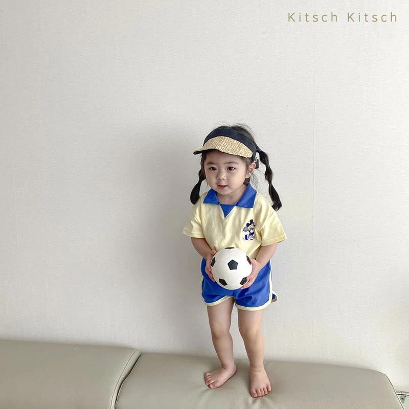 Kitsch Kitsch - Korean Baby Fashion - #babylifestyle - Tennis M Top Bottom Set - 5