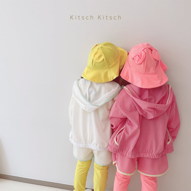 Kitsch Kitsch - Korean Baby Fashion - #babywear - M Mesh Zip-up Set - 2