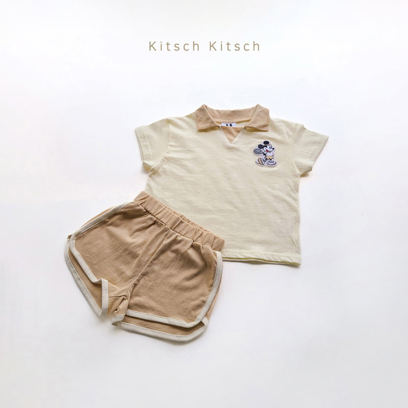 Kitsch Kitsch - Korean Baby Fashion - #babywear - Tennis M Top Bottom Set - 10