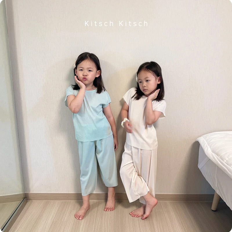 Kitsch Kitsch - Korean Baby Fashion - #smilingbaby - Planin Cool Pleats Set - 6