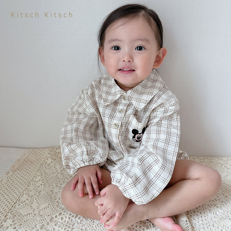 Kitsch Kitsch - Korean Children Fashion - #childofig - D Check Suit - 6