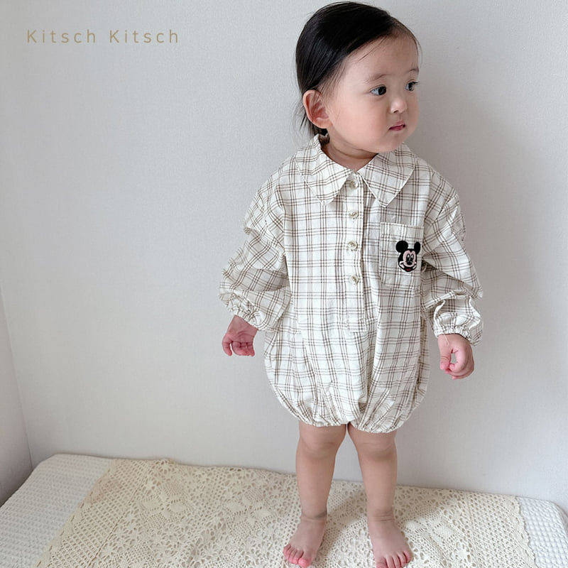 Kitsch Kitsch - Korean Children Fashion - #childofig - D Check Suit - 7