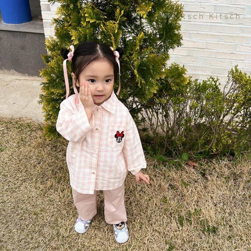 Kitsch Kitsch - Korean Children Fashion - #designkidswear - D Check Shirt