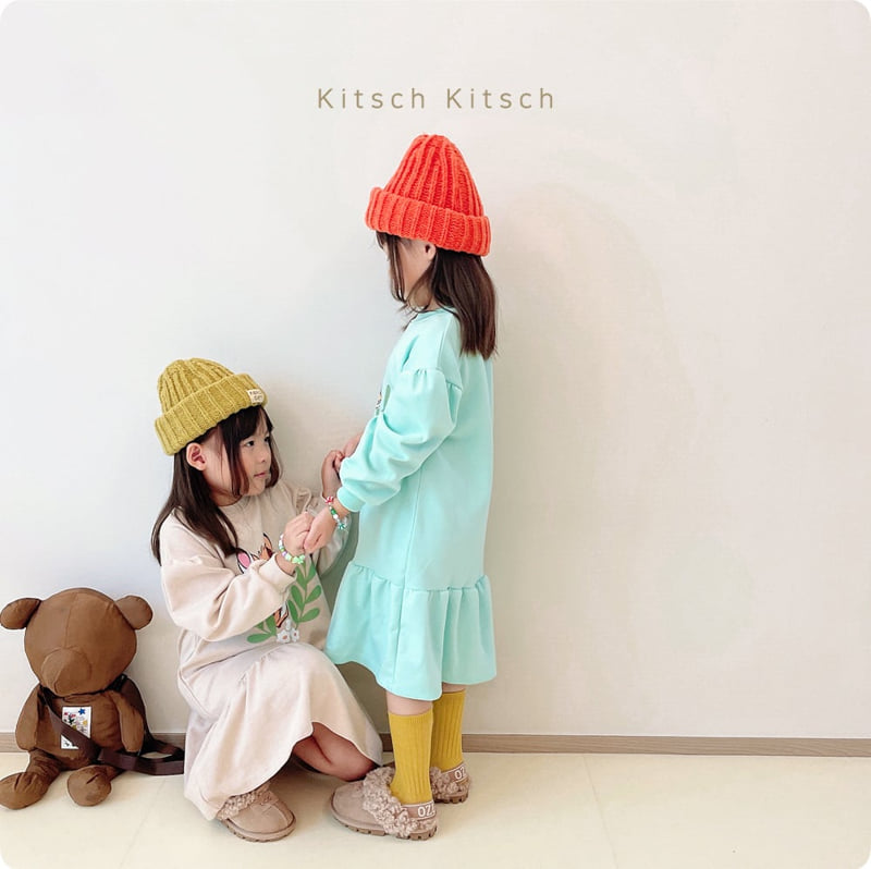 Kitsch Kitsch - Korean Children Fashion - #designkidswear - D Low Shirring One-piece - 10