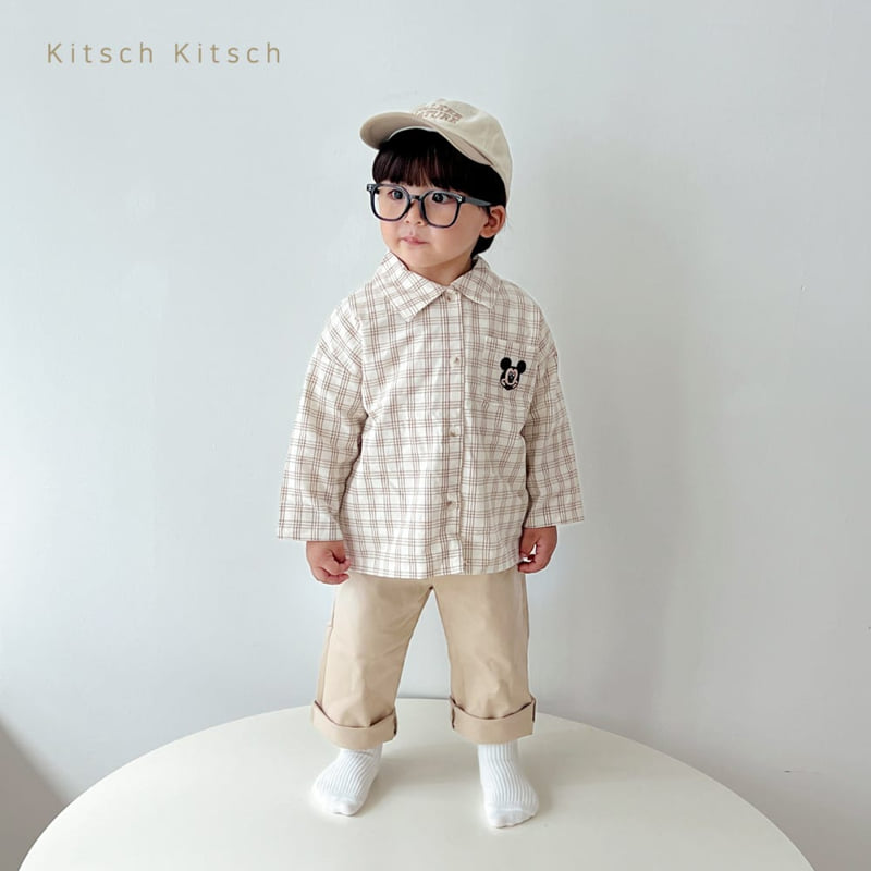 Kitsch Kitsch - Korean Children Fashion - #designkidswear - Jelly Span Cotton Pants - 8