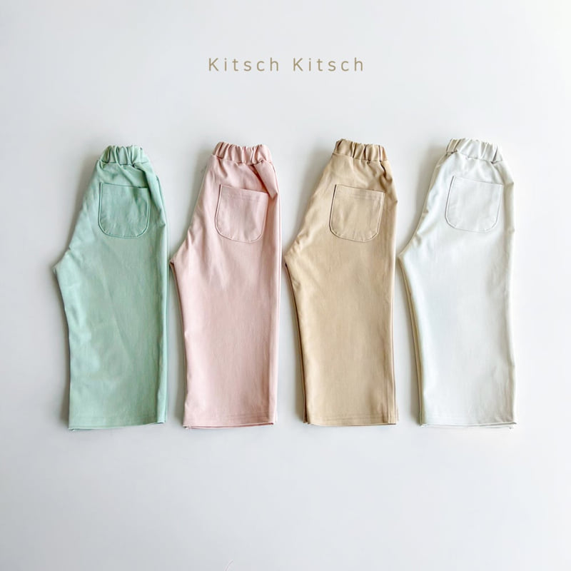 Kitsch Kitsch - Korean Children Fashion - #fashionkids - Jelly Span Cotton Pants - 10