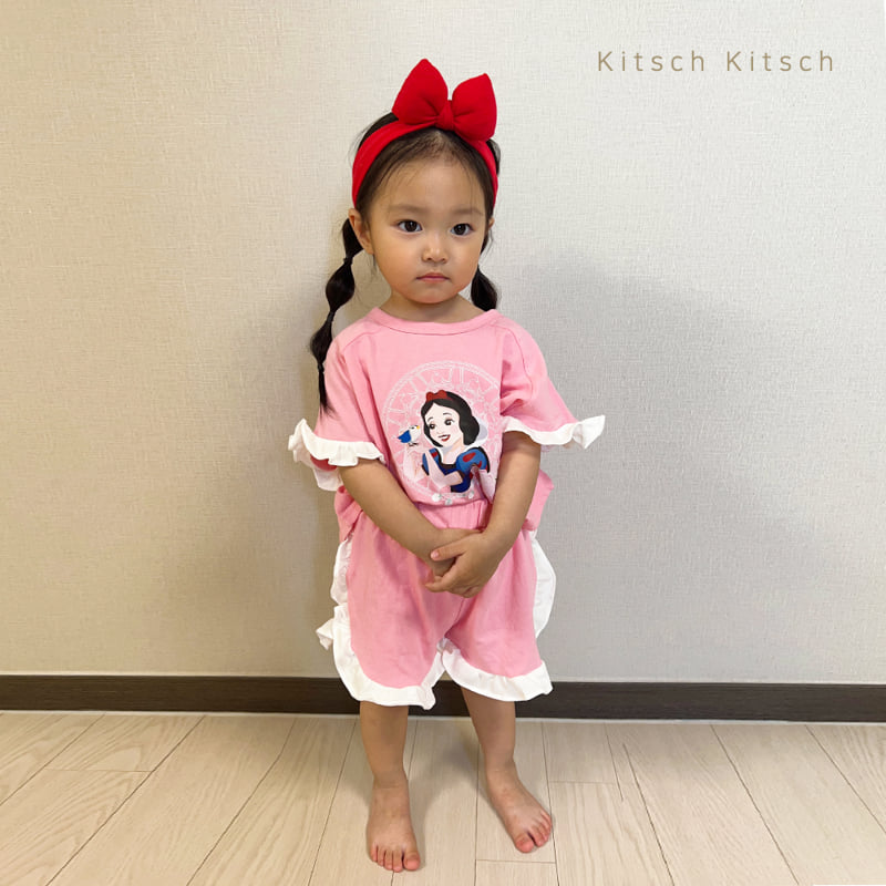 Kitsch Kitsch - Korean Children Fashion - #kidzfashiontrend - Princess Frill Top Bottom Set - 6
