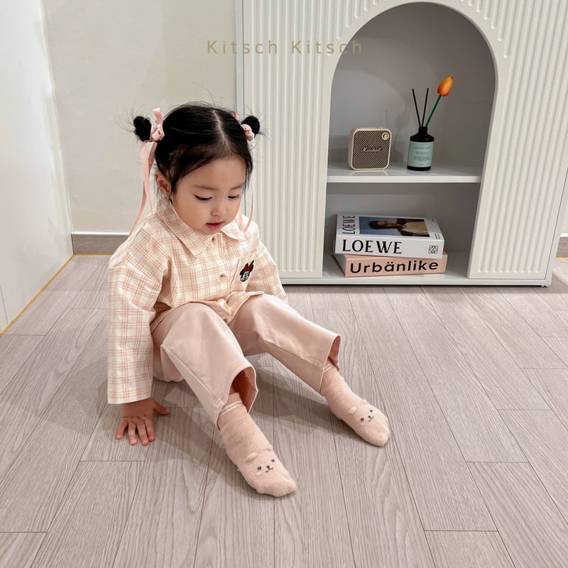 Kitsch Kitsch - Korean Children Fashion - #minifashionista - D Check Shirt - 10