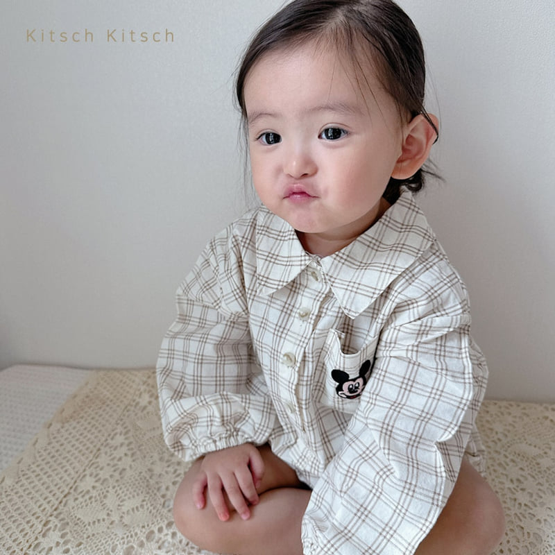 Kitsch Kitsch - Korean Children Fashion - #magicofchildhood - D Check Suit - 4