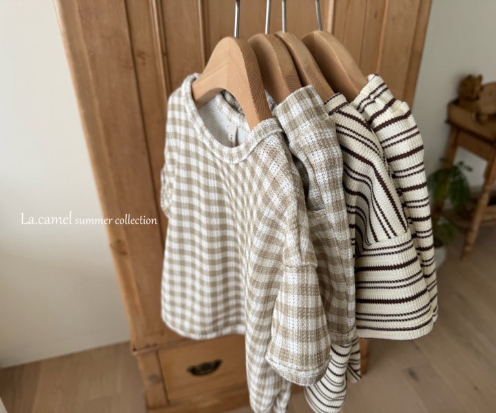 La Camel - Korean Baby Fashion - #babyboutique - Mono Set - 3