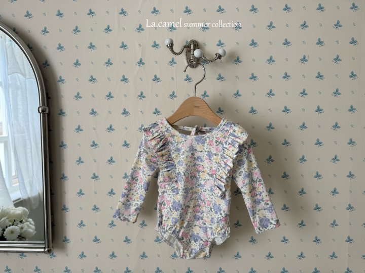 La Camel - Korean Baby Fashion - #babyboutique - Lavender Swimwear - 6