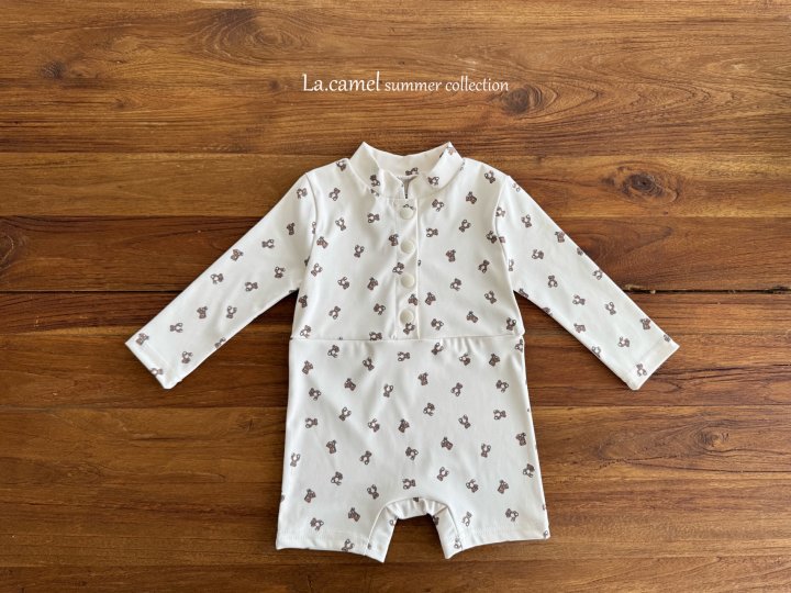 La Camel - Korean Baby Fashion - #babyboutiqueclothing - Teddy Swimwear
