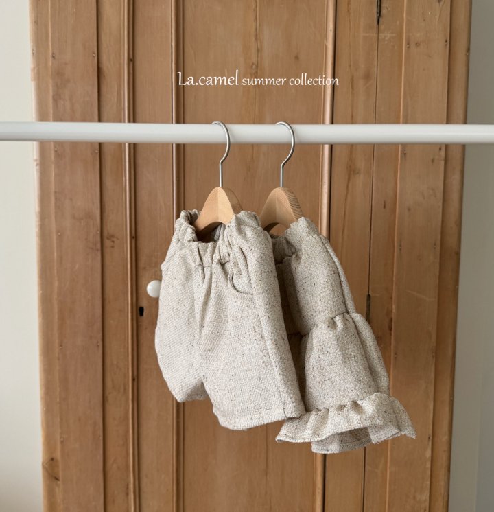 La Camel - Korean Baby Fashion - #babyclothing - Tweed Pants - 6