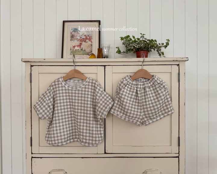 La Camel - Korean Baby Fashion - #babyclothing - Mono Set - 5