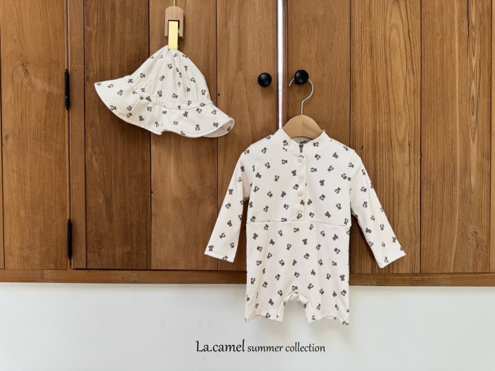 La Camel - Korean Baby Fashion - #babyclothing - Teddy Swimhat - 3