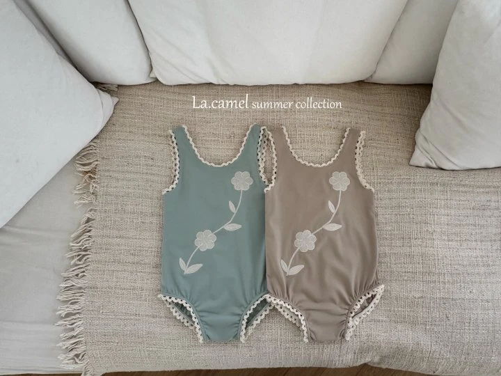 La Camel - Korean Baby Fashion - #babyclothing - Daisy Swimwear