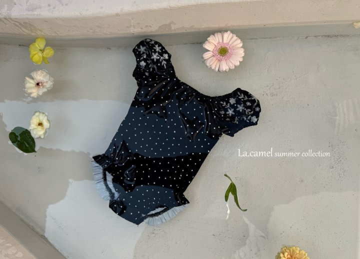 La Camel - Korean Baby Fashion - #babyclothing - Coco Dot Swimwear - 7