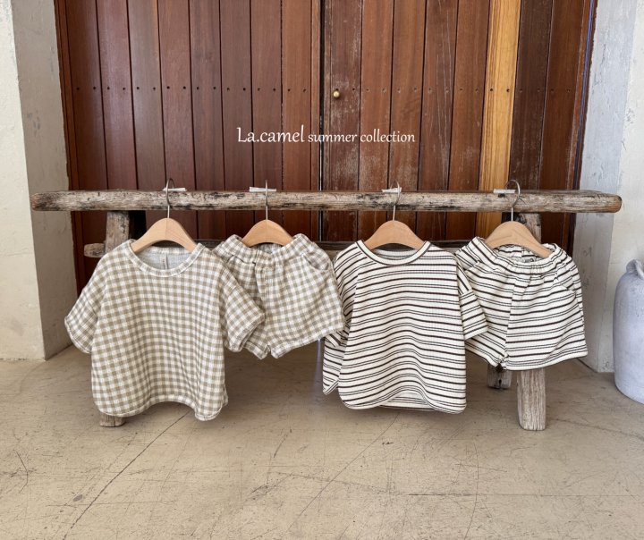 La Camel - Korean Baby Fashion - #babyfashion - Mono Set - 6