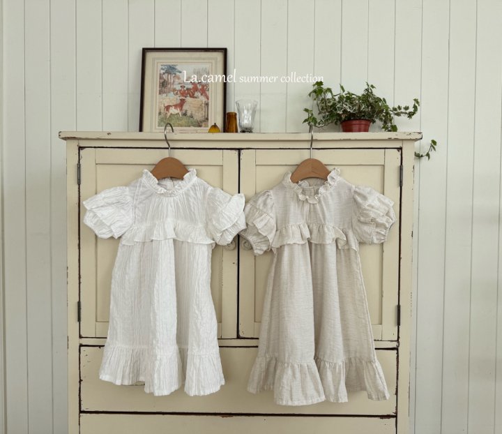 La Camel - Korean Baby Fashion - #babyfever - Rosa One-piece