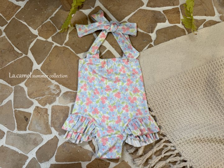 La Camel - Korean Baby Fashion - #babygirlfashion - Poppy Swimwear - 3