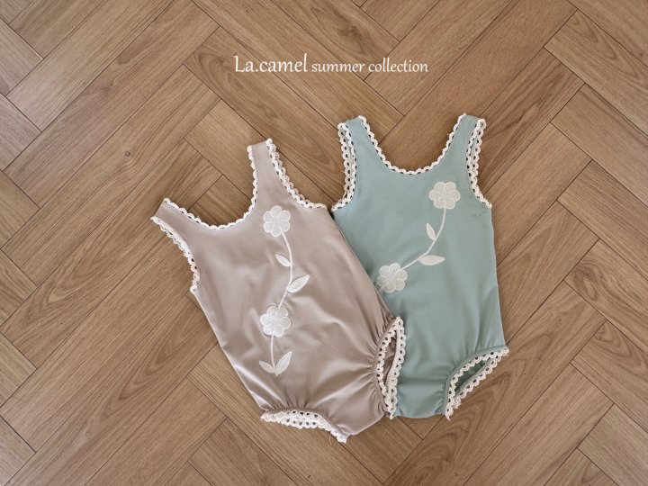 La Camel - Korean Baby Fashion - #babyfever - Daisy Swimwear - 4