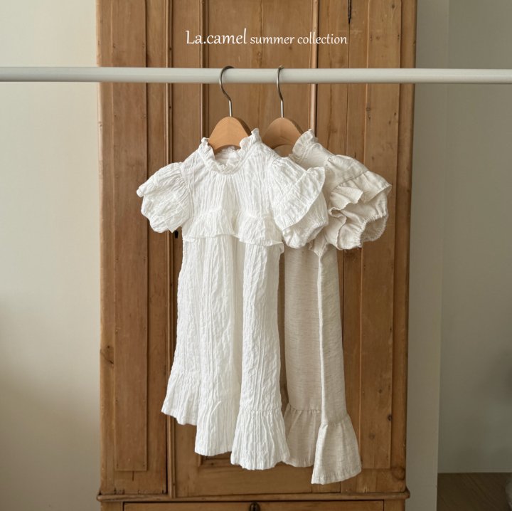 La Camel - Korean Baby Fashion - #babygirlfashion - Rosa One-piece - 2