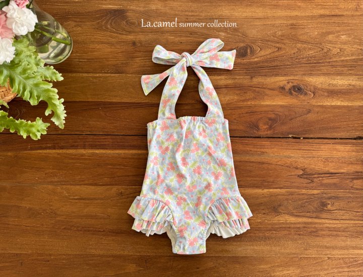 La Camel - Korean Baby Fashion - #babygirlfashion - Poppy Swimwear - 4